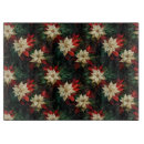 Recherche de poinsettia planches à découper Rouge