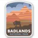 Suche nach badlands autoaufkleber Bison