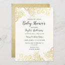 Recherche de élégantes baby shower invitations Blanc