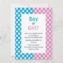Recherche de boy or girl gender reveal invitations Révélation de genre