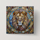 Recherche de signes du zodiaque badges Leo