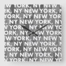 Suche nach manhattan skyline wanduhren New york city
