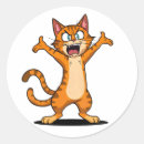 Suche nach wütende katze aufkleber Orange