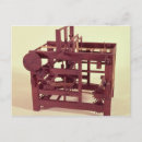 Recherche de métier cartes postales Machine