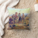 Recherche de vieux ouest coussins Cheval