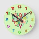 Recherche de alphabet horloges Lecture