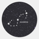 Recherche de signe de naissance autocollants Scorpio
