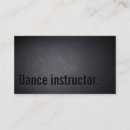Recherche de instructeur de danse cartes visite Danseur