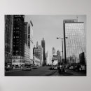 Suche nach vintage chicago poster Michigan avenue