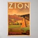 Recherche de vintage utah poster Voyage