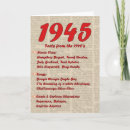 Recherche de 1945 anniversaire cartes Année de naissance