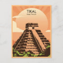 Recherche de temple maya cartes postales Tikal