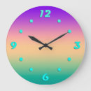Recherche de arrière plan vert horloges Violet