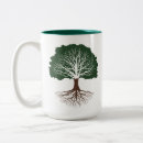 Recherche de feuille de feuille de chêne tasses Vert