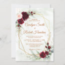 Recherche de vert rouge or invitations Bordeaux