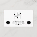 Suche nach sound engineer visitenkarten Beruflich