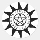 Recherche de pagan autocollants Pentacle