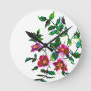 Suche nach rosa rosen wanduhren Aquarell