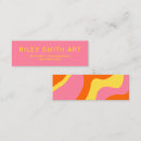 Recherche de les années 70 cartes visite Coloré