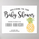 Recherche de baby shower posters signes Jaune