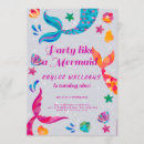 Recherche de mermaid invitations Enfants