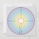 Recherche de la géométrie sacrée vœux cartes Labyrinthe