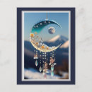 Recherche de croissant lune cartes postales Fleurs