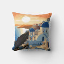 Recherche de santorini grèce coussins Voyage