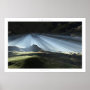 Recherche de rayons de lumière posters Paysage