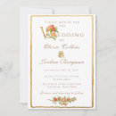 Recherche de or antique invitations Simple