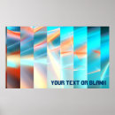 Suche nach roter himmel poster Blau