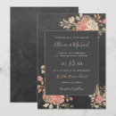 Recherche de moody floral invitations Rose