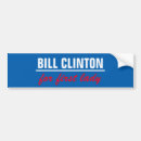 Recherche de bills voiture autocollants Bill clinton