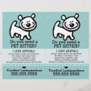 Suche nach pet sitter flyer Hund sitzt