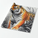 Suche nach tiger geschenkpapier Malerei