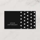 Recherche de motif triangles cartes visite Noir