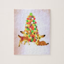 Recherche de vintage christmas puzzles Rouge