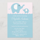 Recherche de éléphants bleus invitations Neutre