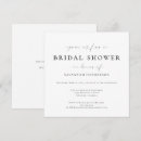 Recherche de classic bridal shower invitations Script