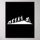 Suche nach frau auf fahrrad poster Schlamm