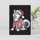 Recherche de husky invitations Hiver