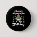 Recherche de trèfle chanceux badges Anniversaire