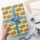 Suche nach frieden geschenkpapier Grün