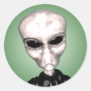 Recherche de alien gris autocollants Aliens