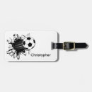 Suche nach fußball gepäckanhänger Fußballfan
