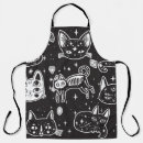 Recherche de chat vintage tabliers Illustration