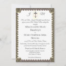 Recherche de fleur de lis monogram invitations Formel
