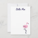 Suche nach rosa flamingo kleine grußkarten Stationär