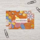 Suche nach abstraktion visitenkarten Blume