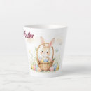 Recherche de pâques de lapin tasses Couleurs pastel